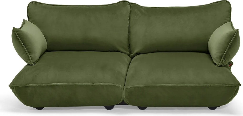Canapea modulară Sumo, catifea medie, culori multiple - Fatboy Culoare: verde inchis