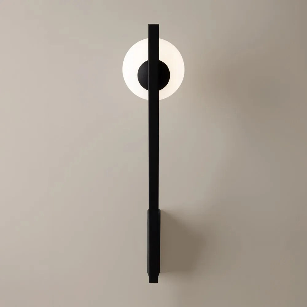 Aplica de perete design modern minimalist Kazimir negru/alb
