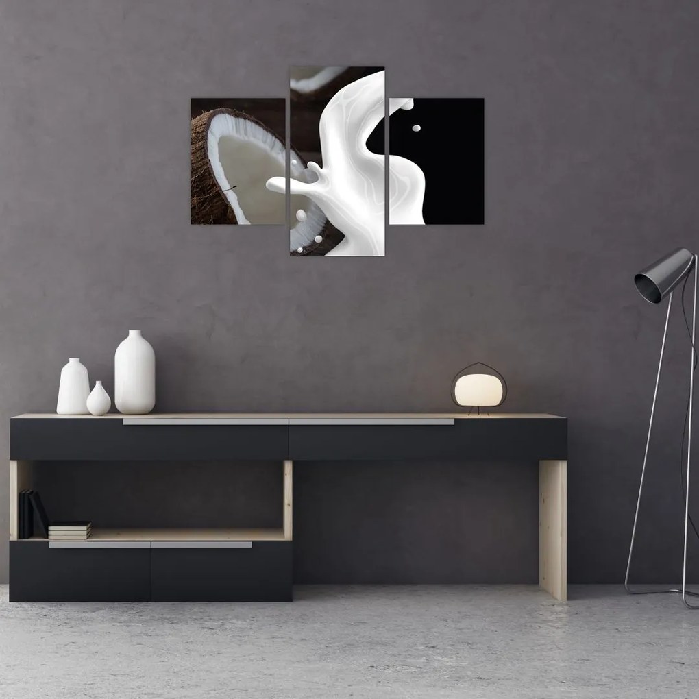 Tablou - laptele de cocos (90x60 cm)