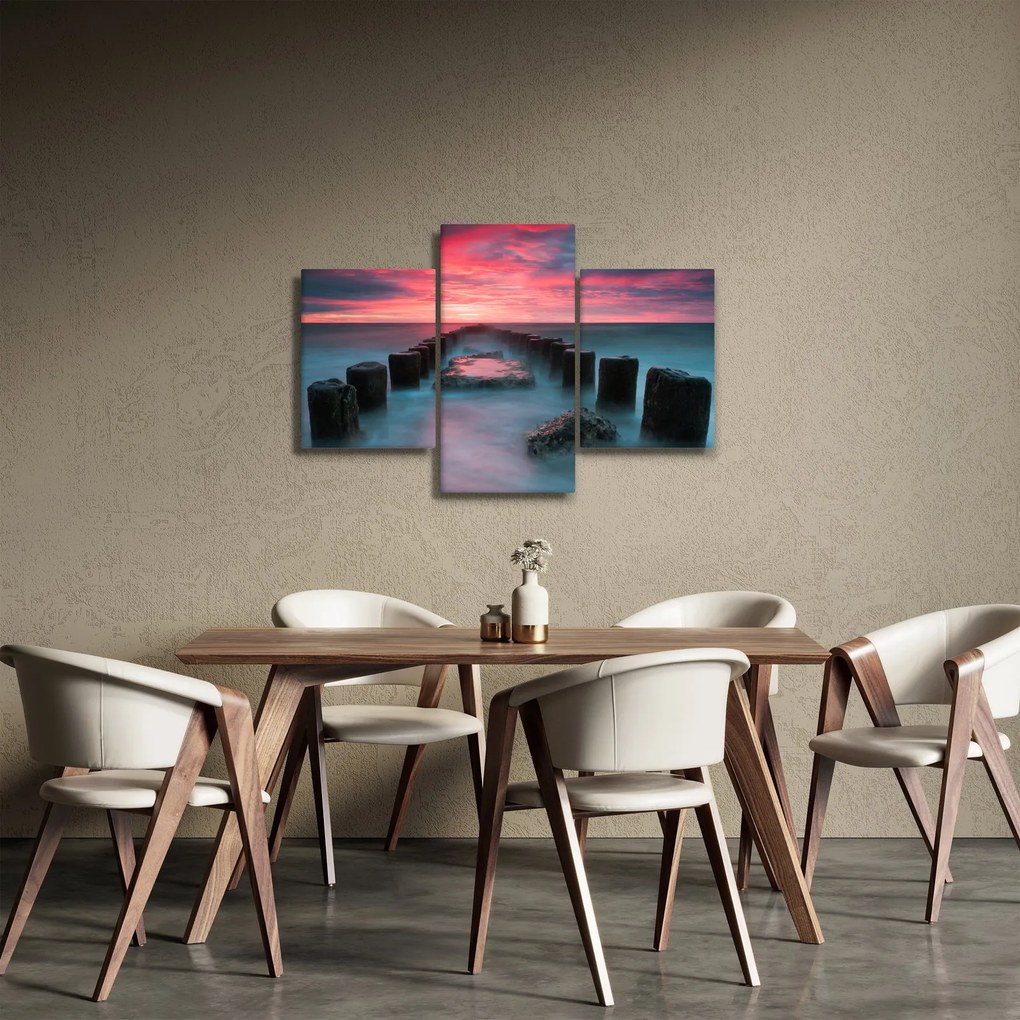 Tablou - Pietre în mare (90x60 cm)