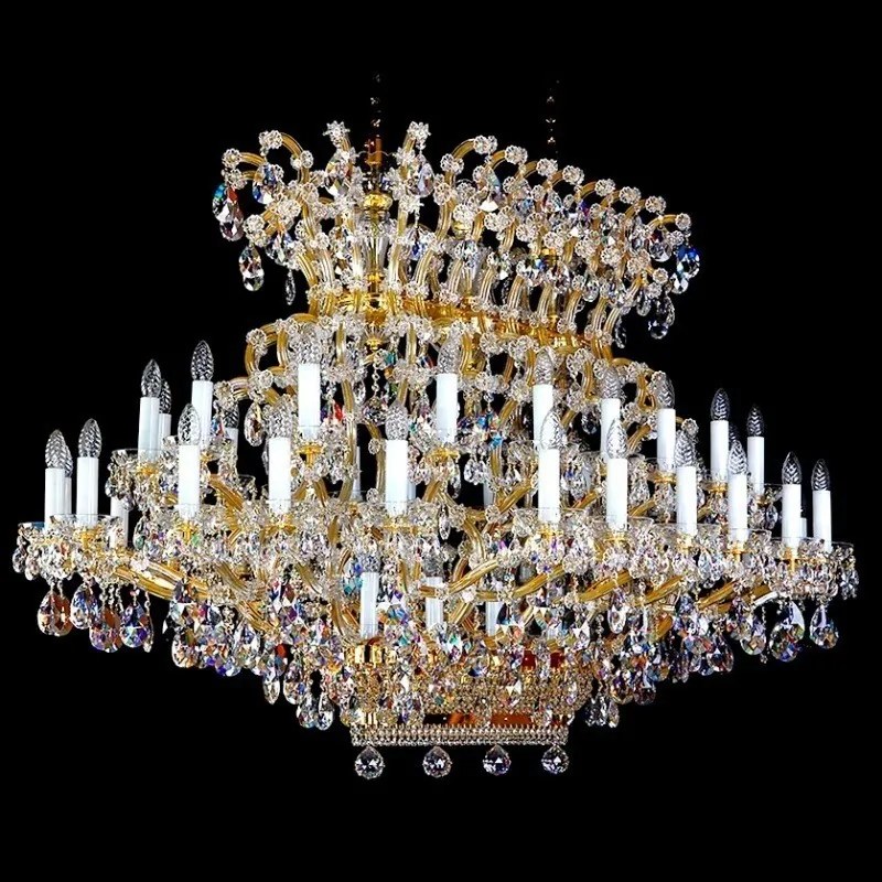 Candelabru XXXL design LUX Cristal Bohemia Exclusive MARIA TEREZIA CE