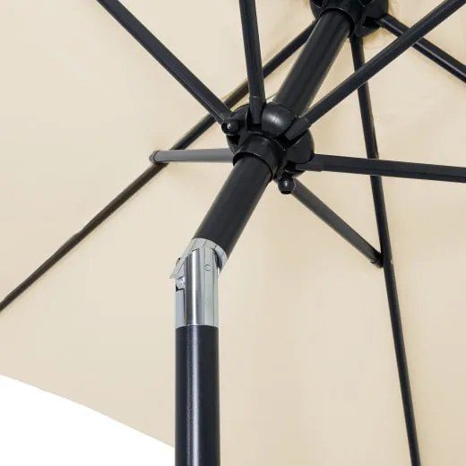 Deuba Umbrelă de soare de grădină Fiji ø200cm - bej
