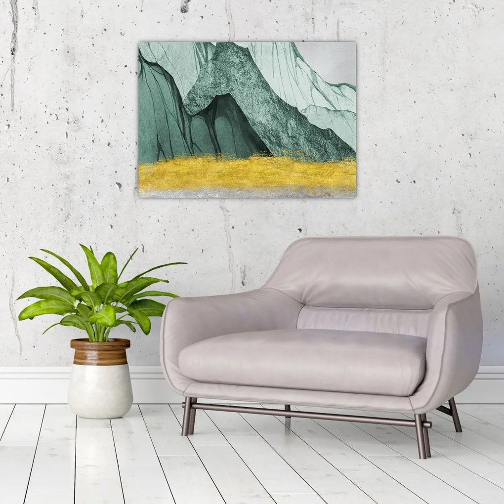 Tablou - Munții Smarald N⁰2 (70x50 cm)