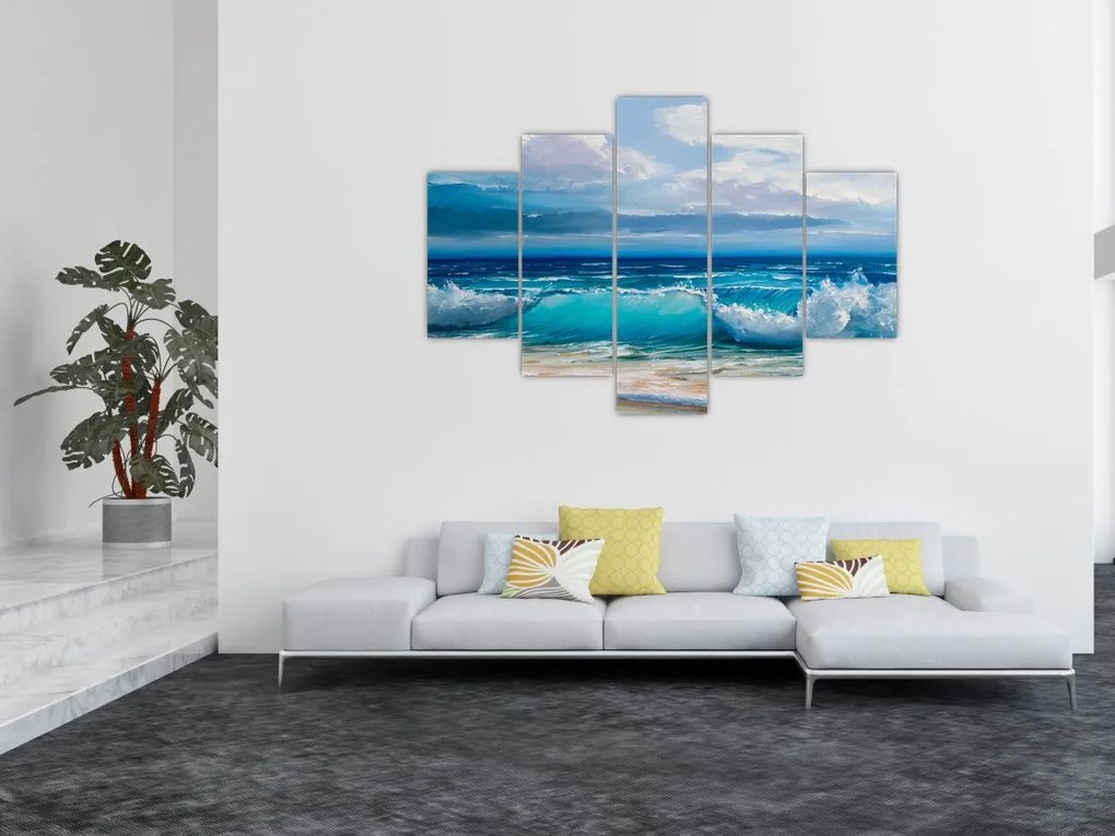Tablou - Valul mării (150x105 cm)