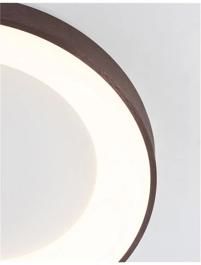 Plafoniera LED 3000K moderna 60cm RANDO THIN maro NVL-9353855