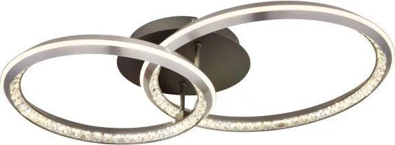 Globo 67329-50 - Plafonieră LED reglabilă ALAINA 50 W/230 V 2700-6000 K 50 x 75 cm + telecomandă inclusă