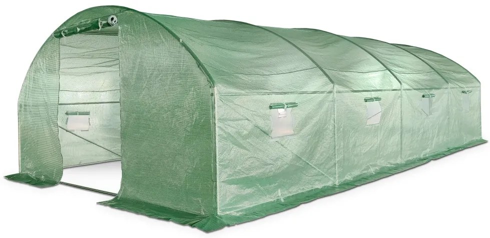 Solar de grădină verde 4x6m cu cadru metalic Garden Point