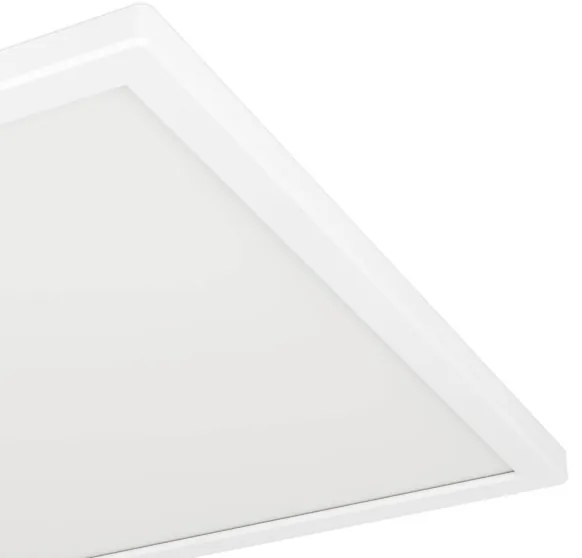 Plafonieră LED dimabilă de exterior Eglo 901461 ROVITO-R 17,6W/230V 39x39 cm IP44 alb + telecomandă