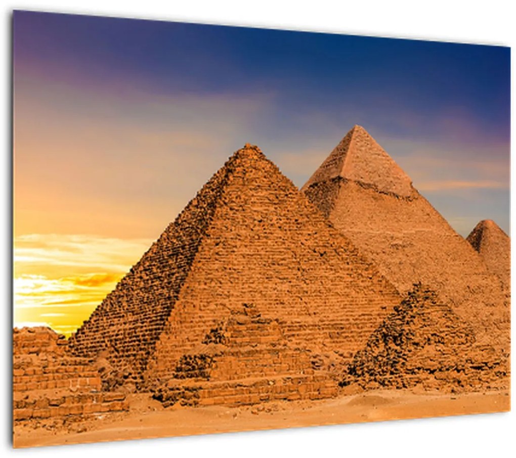 Tablou - Piremidele din Egipt (70x50 cm)