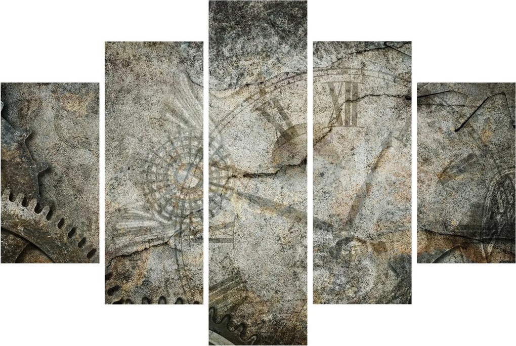 Tablou - Curgerea timpului (150x105 cm)