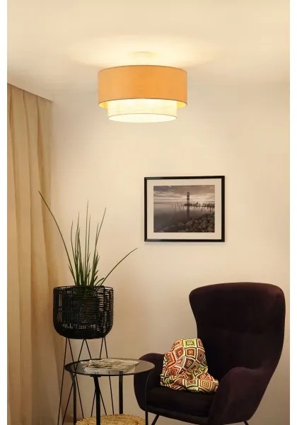 Brilagi - Lustr ARIZONA BOHO 1xE27/15W/230V, pr. 45 cm, bejz