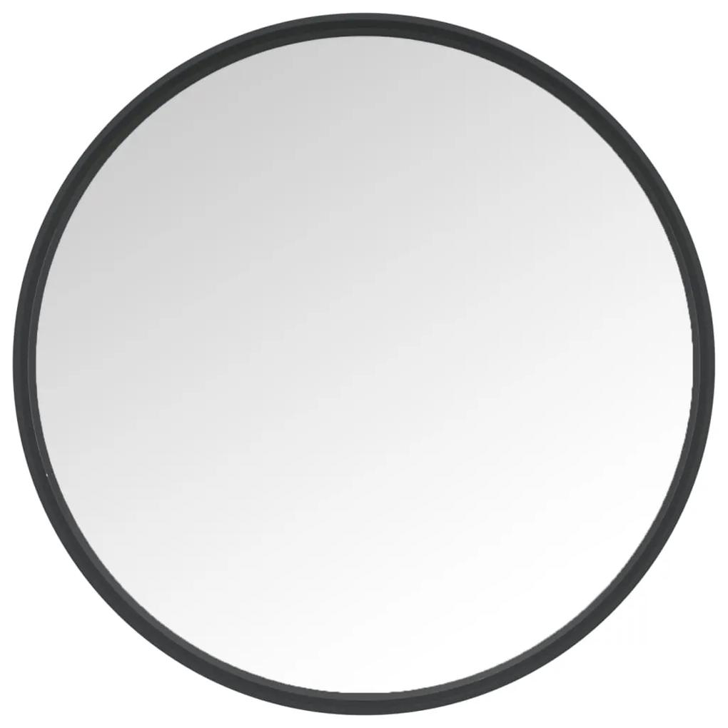 Oglinda de perete, negru, 30 cm 1, 30 cm