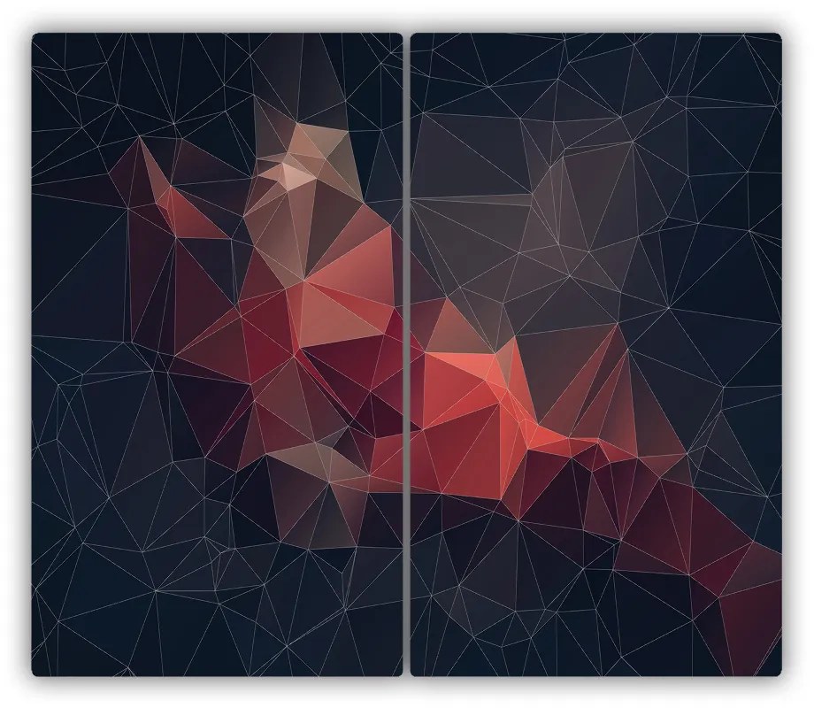 Tocator din sticla Abstract