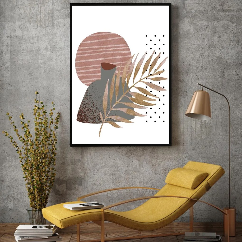 Poster - Abstracție simbolică (A4)