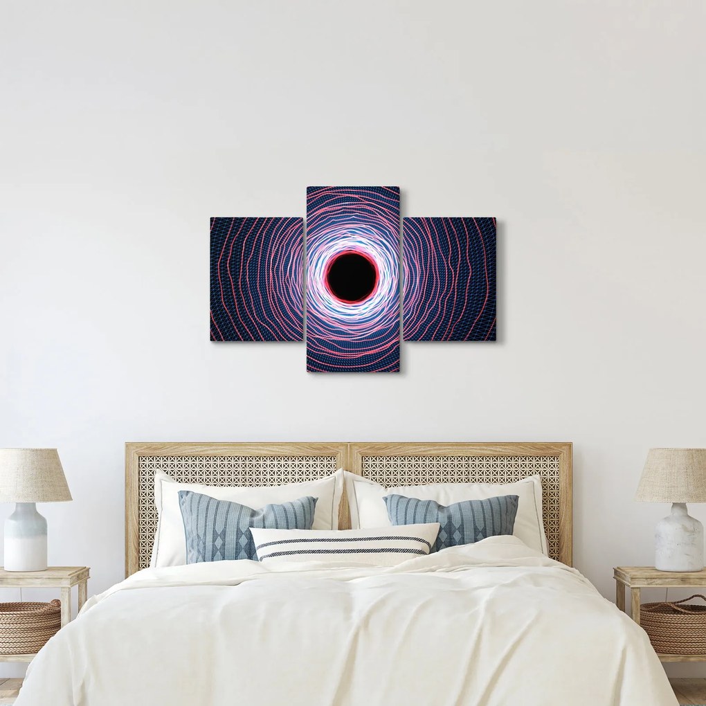 Tablou cercul abstact (90x60 cm)