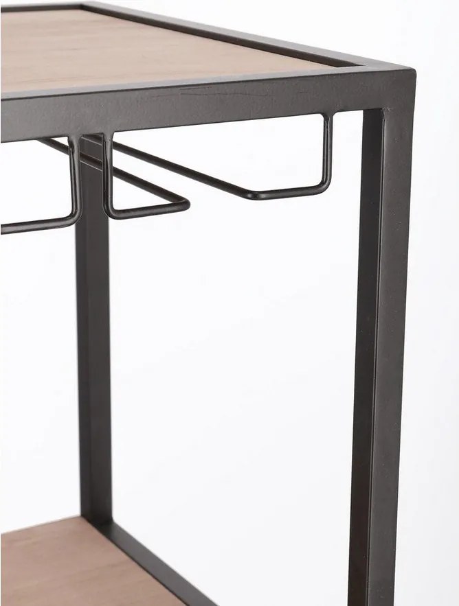 Dulap vinotecă în culoare naturală număr de sticle 12, 51x91x30 cm Isaac – Yes Everyday