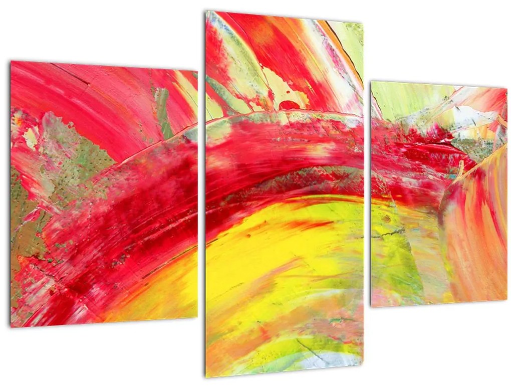 Tablou cu abstracție - pictura (90x60 cm)