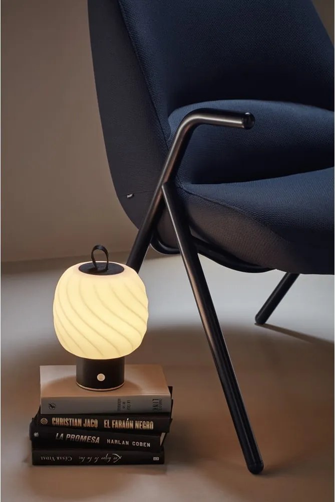 Fotoliu Teulat Dins, înălțime 90 cm, albastru închis