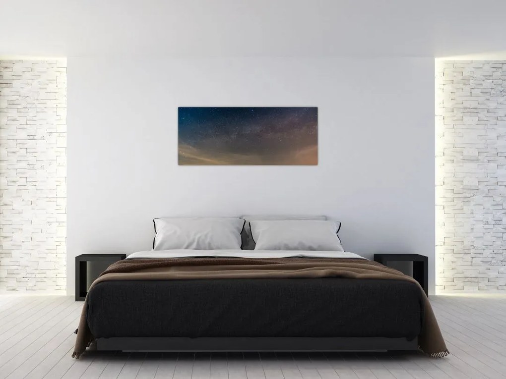 Tablou cu cerul nocturn (120x50 cm)