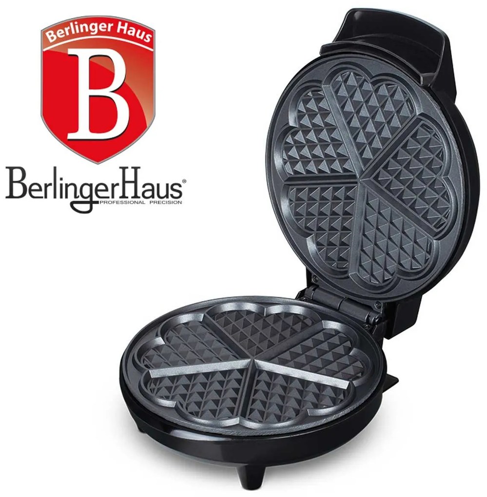 Aparat waffle Rose Gold Metalic Line Berlinger Haus BH 9450