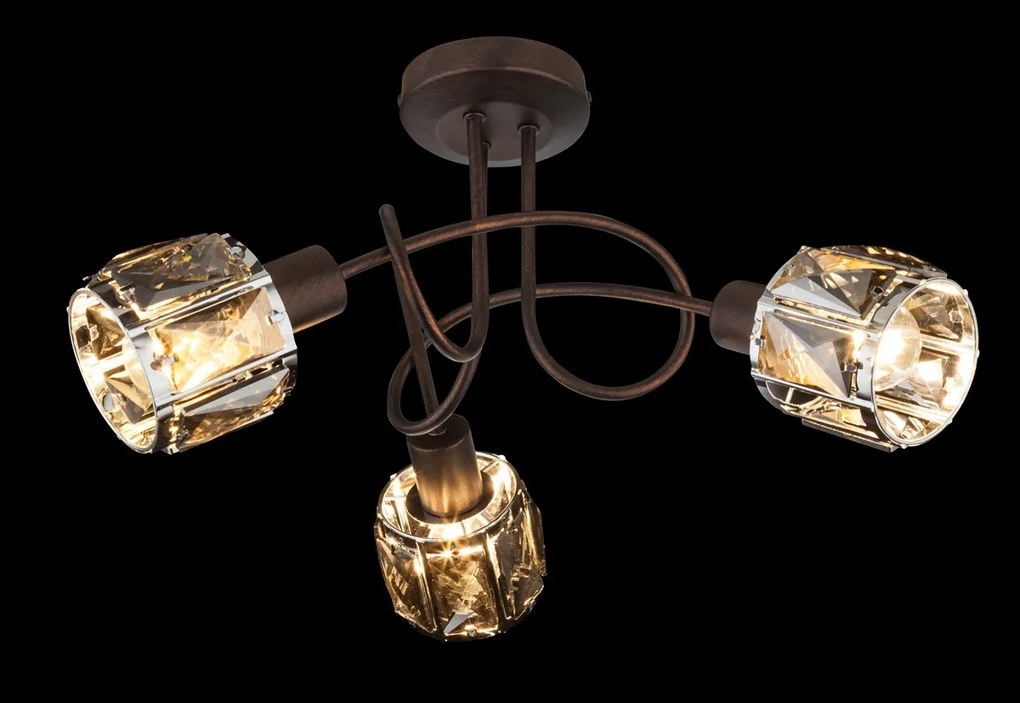 Lustra aplicata stil modern INDIANA 3L 54357-3 GL