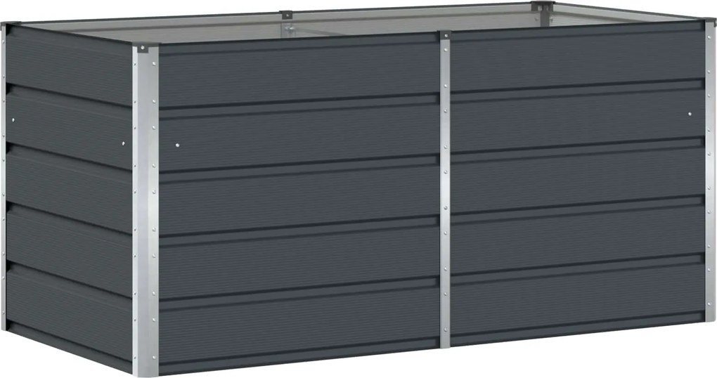 vidaXL Jardinieră Antracit 160 x 80 x 75 cm Oțel