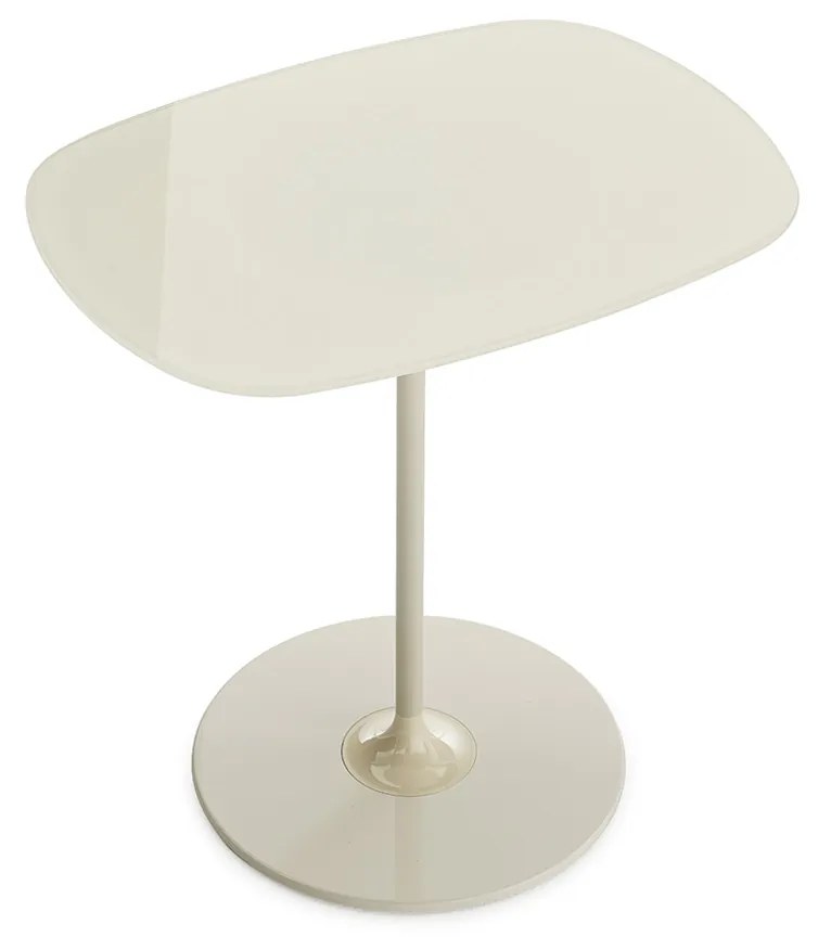 Măsuță laterală THIERRY, diferite variante - Kartell Culoare: albă, Înălțime: 50 cm