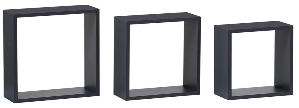 Set 3 rafturi de perete Parto (gri mat). 1121155