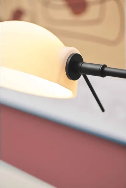 Halo Design 740215 - Aplică de perete KJOBENHAVN, 1 x soclu G9, 28 W, 230 V, neagră