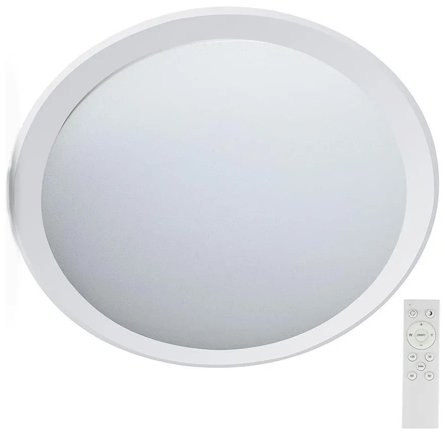 Plafonieră LED dimabilă LED/72W/230V 3000-6500K d. 67 cm alb + telecomandă