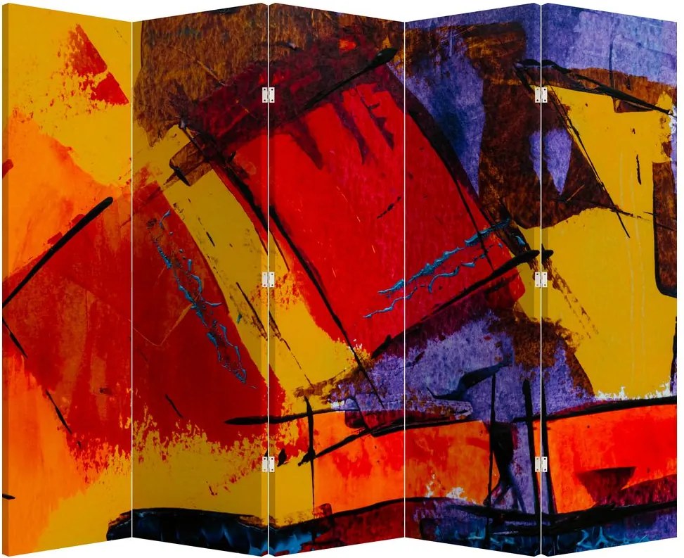 Paravan - Abstracție (210x170 cm)