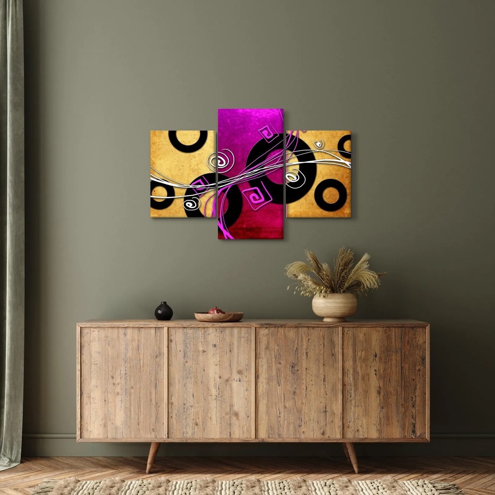 Tablou abstracției (90x60 cm)