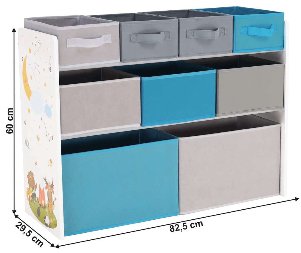 Organizator pentru jucării Daria 2 (multicolor). 1029676