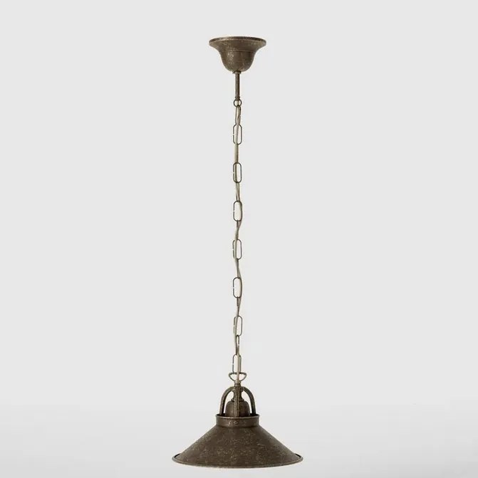 Pendul stil industrial din alama personalizabila Alice 25cm