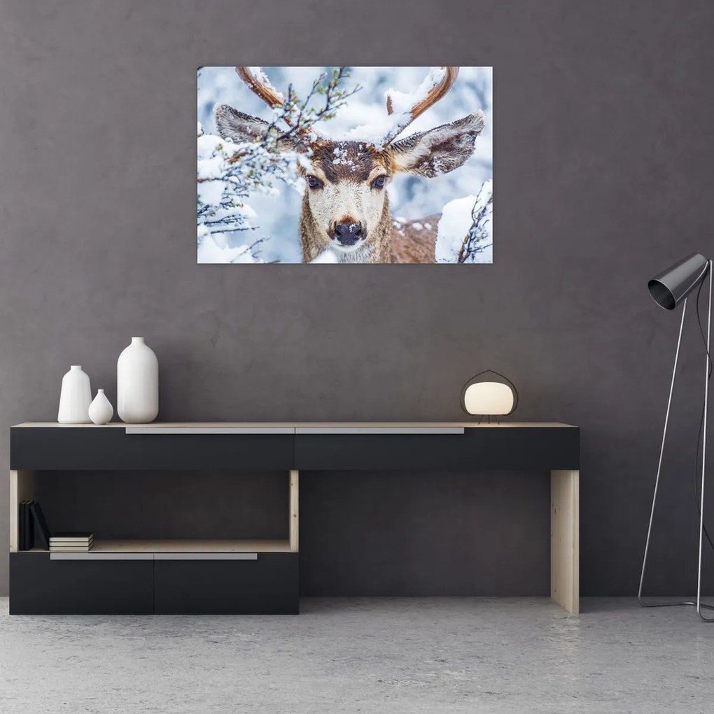 Tablou - Cerbul catâr (90x60 cm)