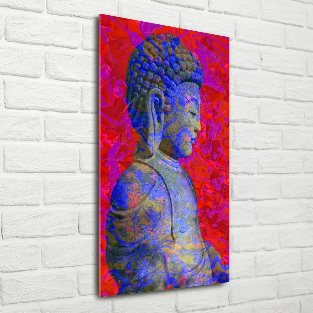 Tablou Printat Pe Sticlă Abstracție buddha
