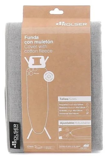 Husă pentru masă de călcat 140x55 cm Universal – Rolser