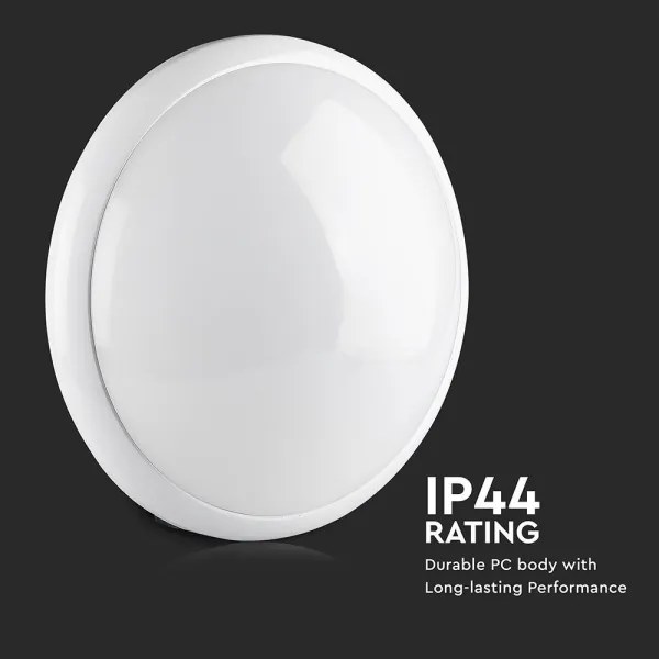 Plafonieră cu senzor pentru baie 1xE27/60W/230V IP44 ø 29,6 cm