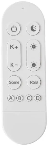 Immax NEO 07724CDO - Set 3 becuri LED RGB dimabile GU10/4,8W/230V, Wi-Fi Tuya + telecomandă