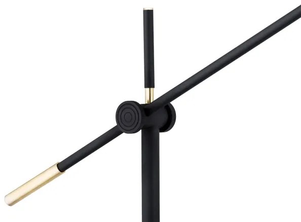 Lampadar DETROIT 1xE27/15W/230V negru Argon 4735