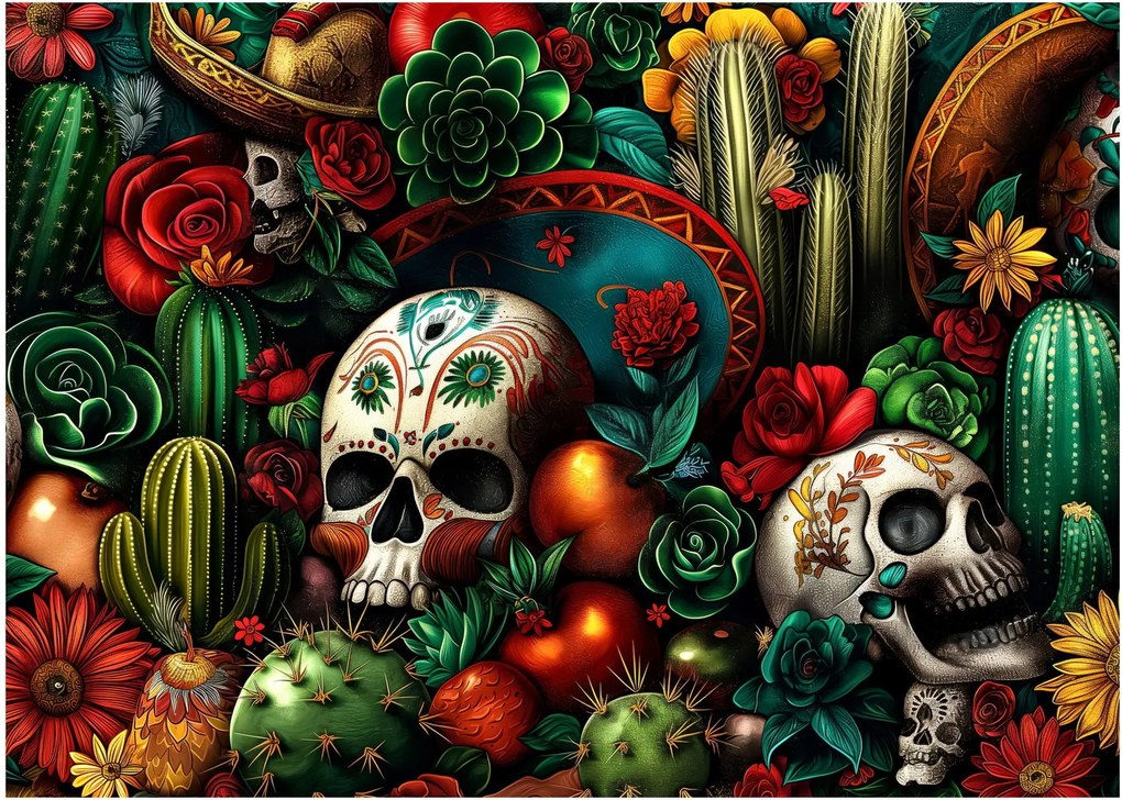 Tablou - Concept mexican (70x50 cm)