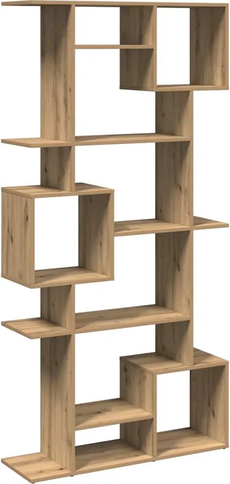 vidaXL Bibliotecă, stejar artizanal, 92x29x188 cm, lemn prelucrat