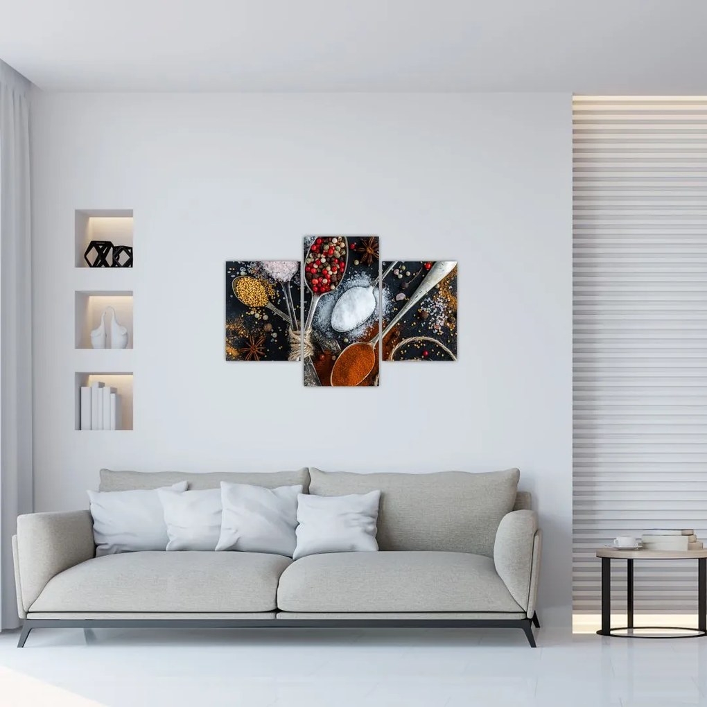 Tablou cu condimente (90x60 cm)