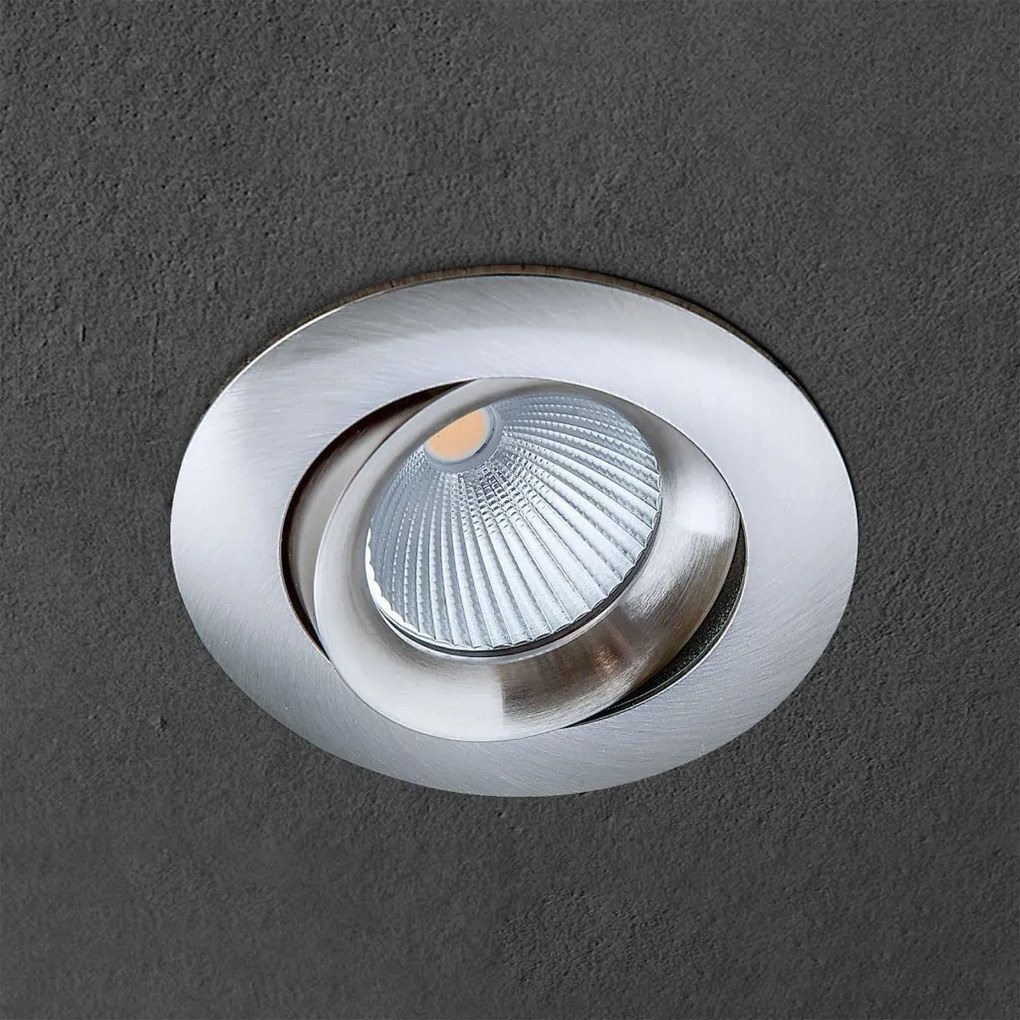 Spot incastrabil tavan directionabil CHOICE crom satin D-9cm