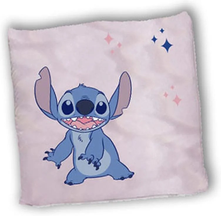 Disney Lilo și Stitch Pink pernă decorativă 40x40 cm