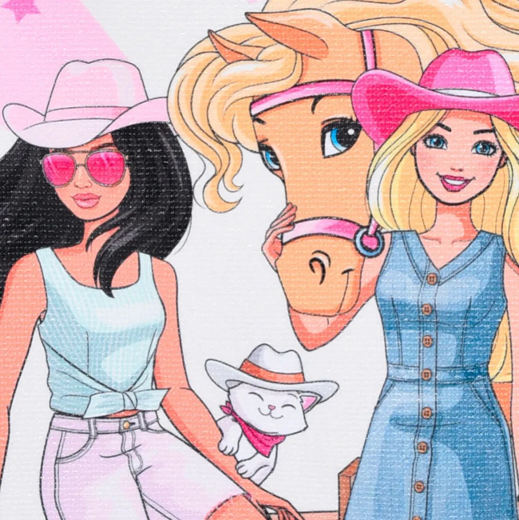 Barbie Country prosop de mână, prosop de față, prosop 40x30 cm