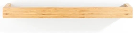WENKO 24742100 - Suport pentru prosoape BAMBUSA, 60 x 9 cm, maro