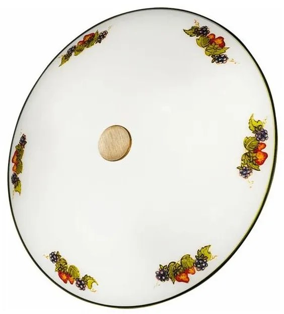 Kolarz 731.U12.4.113 - Plafonieră NONNA, 2xE14/60W/230V, Ø 32 cm, vișiniu/căpșuni