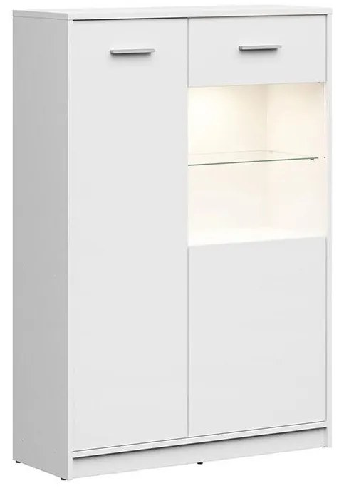 Vitrină Nepo Plus 24 (alb) . 1098371
