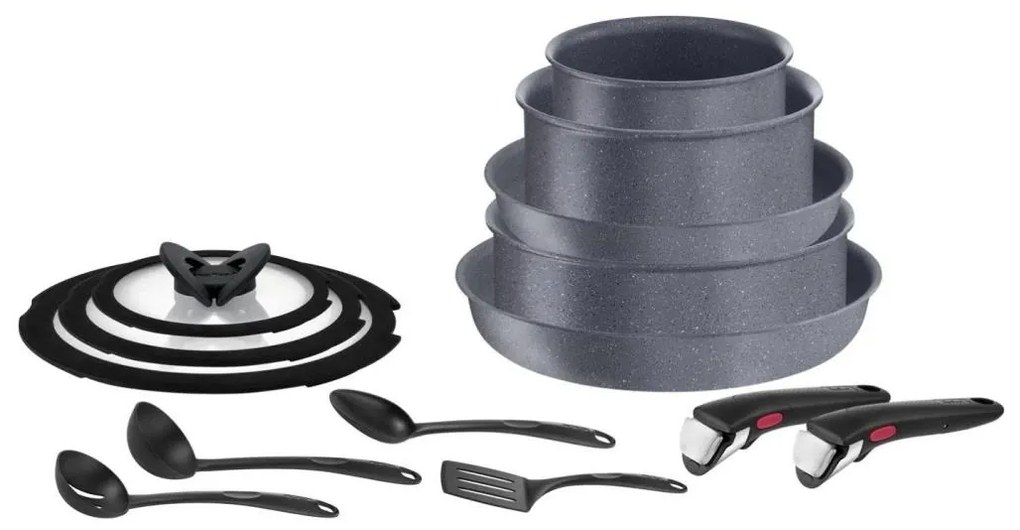 Set de vase de gătit Tefal 14 buc. INGENIO NATURAL FORCE